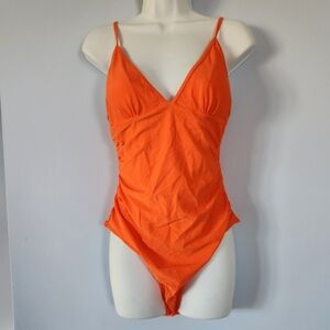 Orange Bathing Suit